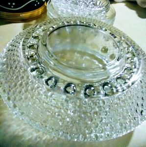 Vintage Crystal Ashtrays